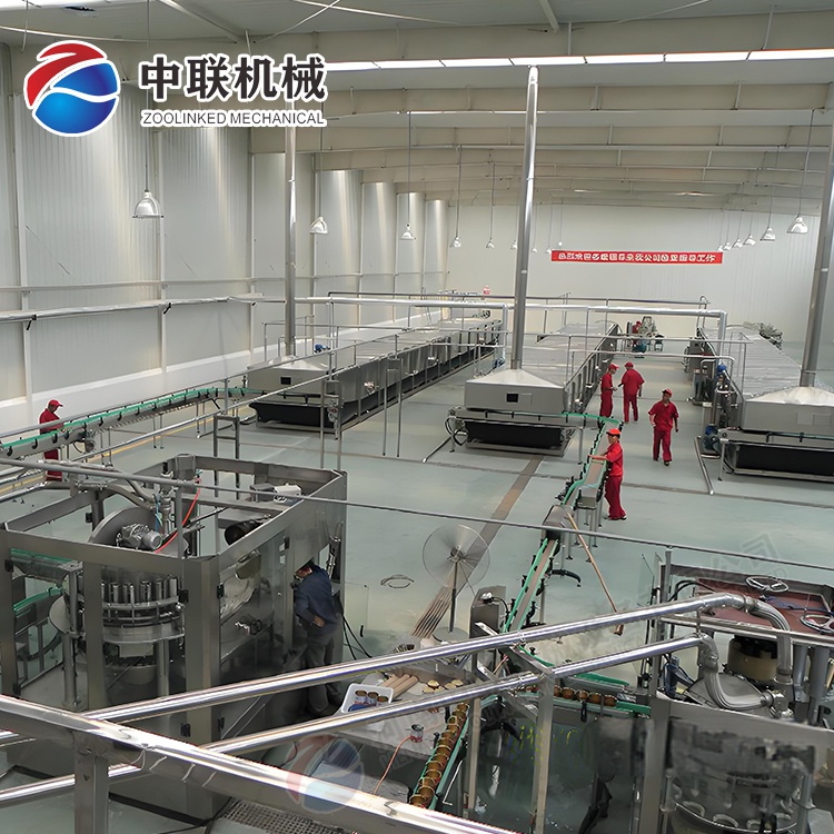 整套南瓜汁飲料生產線設備